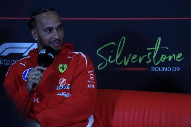 Formula 1 Pirelli British Grand Prix 2026. Lewis Hamilton (GBR), Scuderia Ferrari HP, SF-26 during Formula 1 Pirelli British Grand Prix 2026. on July 2., 2026 in Silverstone Circuit, Silverstone, United Kingdom, Zsombor Toth Silverstone Silverstone Circuit West Northamptonshire United Kingdom
