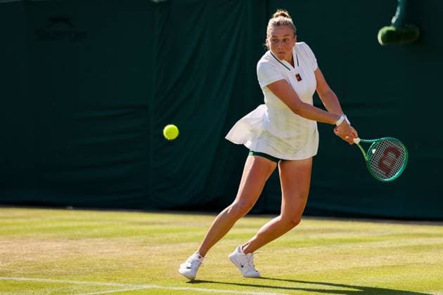 Amanda Anisimova during her second round match Wimbledon Tennis Championships, Day 4, The All England Lawn Tennis and Croquet Club, London, UK - 02 Jul 2026London The All England Lawn Tennis and United Kingdom  Copyright: xEllaxLing Shutterstockx 16970348cj