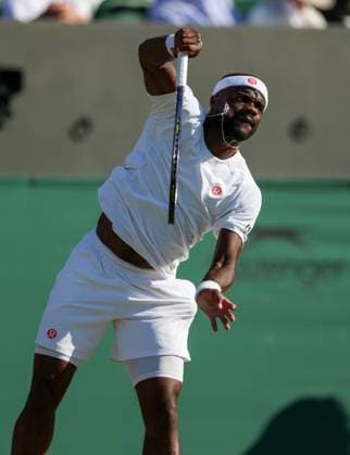 Frances Tiafoe during his second round match Wimbledon Tennis Championships, Day 4, The All England Lawn Tennis and Croquet Club, London, UK - 02 Jul 2026London The All England Lawn Tennis and United Kingdom  Copyright: xKieranxMcManus Shutterstockx 16970349eb