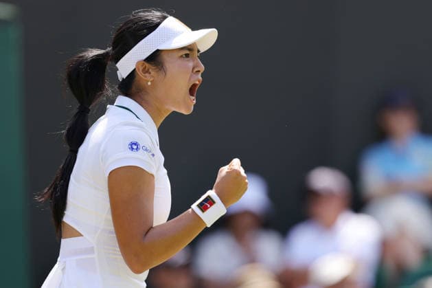 Alexandra Eala, PHI, during second round of 2026 All England Lawn Tennis Championships at Wimbledon, womens singles, London, 02 07 2026; - *** Alexandra Eala, PHI, during the second round of the 2026 All England Lawn Tennis Championships at Wimbledon, women s singles, London, July 2, 2026 