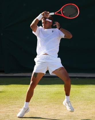 Flavio Cobolli during his second round match Wimbledon Tennis Championships, Day 4, The All England Lawn Tennis and Croquet Club, London, UK - 02 Jul 2026London The All England Lawn Tennis and United Kingdom  Copyright: xEllaxLing Shutterstockx 16970348dd