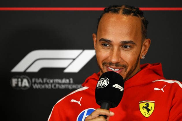 F1 Grand Prix of Great Britain - Previews Lewis Hamilton of Great Britain and Scuderia Ferrari speaks in the Drivers press conference, PK, Pressekonferenz during previews ahead of the F1 Grand Prix of Great Britain at Silverstone Circuit on July 2, 2026, in Northampton, England. Northampton Silverstone Circuit Northampton England 0316_RL_GPGBF12K26_DSC_2926 Copyright: xRicardoxLarreinax