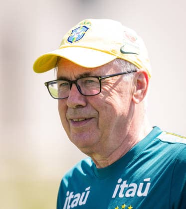 Carlo Ancelotti, head coach of Brazil, looks on at their New Jersey base the Columbia Park Training Facility in Morristown, NJ, United States. (Photo by Ricardo Nogueira SPP)  Copyright: xRicardoxNogueira SPPx Sportspressphoto_SPR182739