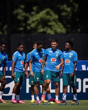 Bruno Guimaraes of Brazil (C) looks on at their New Jersey base the Columbia Park Training Facility in Morristown, NJ, United States. (Photo by Ricardo Nogueira SPP)  Copyright: xRicardoxNogueira SPPx Sportspressphoto_SPR182748