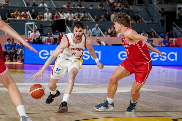Basketball, World Cup qualifiers, Spain v Denmark