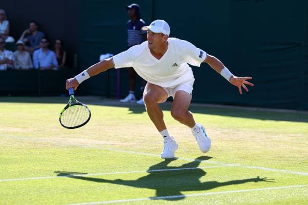 Jan Choinski during his second round match Wimbledon Tennis Championships, Day 4, The All England Lawn Tennis and Croquet Club, London, UK - 02 Jul 2026London The All England Lawn Tennis and United Kingdom  Copyright: xKieranxMcManus Shutterstockx 16970349fd