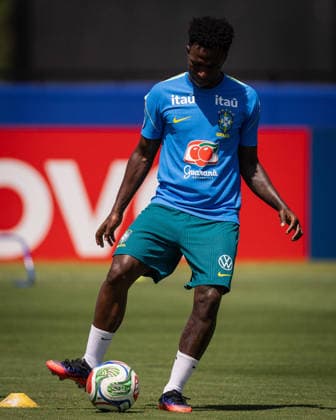 Vinicius Junior of Brazil training at their New Jersey base the Columbia Park Training Facility in Morristown, NJ, United States. (Photo by Ricardo Nogueira SPP)  Copyright: xRicardoxNogueira SPPx Sportspressphoto_SPR182760