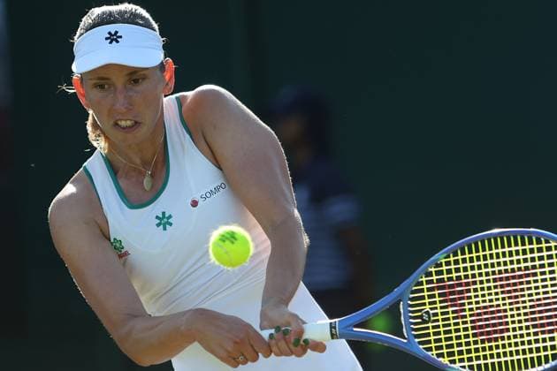 The Championships Wimbledon 2026- DAY 4- 02 07 2026 Great Britain, London, All England Lawn Tennis Club, The Championships Wimbledon 2026 - DAY 4- 02 07 2026 Belgian player Elise Mertens (BEL) pictured during her second round against Maria Timofeeva (UZB) in London , All England Lawn Tennis Club at The Championships Wimbledon 2026 LONDON GREAT BRITAIN  Copyright: xMélaniexJeusettex