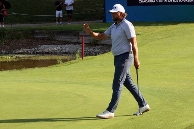 EICHENRIED, GERMANY - JULY 02: Happy BROWN, Daniel (ENG) at the Round 1 of the BMW International Open, Eichenried, Germany, DP World TOUR, Round 1 on July 02, 2026 in Eichenried, Germany, BMW International Open, Eichenried, Germany, 02.07.2026 Bavaria Germany Copyright: xPhotographer:xNilsxKoepkex