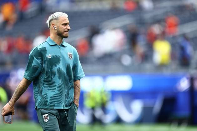 Marko Arnautovic of Austria Spain v Austria, 2026 FIFA World Cup, WM, Weltmeisterschaft, Fussball ROund of 32, Football, Los Angeles Stadium, California, USA - 02 Jul 2026Los Angeles Los Angeles Stadium California (CA) United States of America  Copyright: xMichaelxZemanek Shutterstockx 16974406r
