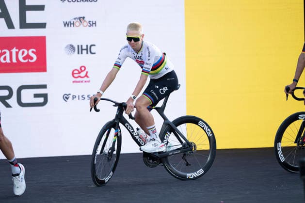 July 2, 2026, Barcelona, Turin, SPAIN: BARCELONA, SPAIN - JULY 04 : ..Tadej Pogacar during the 113th Tour De France Teams Presentation at Sagrada FamoÂ­lia Barcelona SPAIN - ZUMAm214 0860598679st Copyright: xMatteoxSeccix