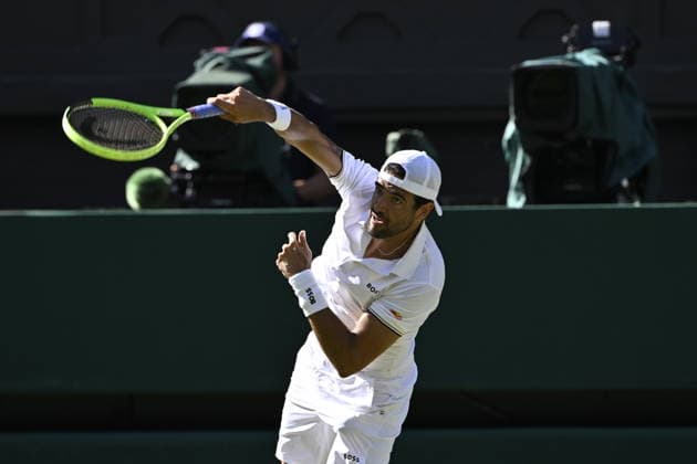 Tennis - Wimbledon 2026 - ITF - The Championships - 02 06 2026 - Tennis - Wimbledon 2026 - ITF - The Championships - 02 06 2026 - Matteo Berretini - Italie London  Copyright: xChryslenexCaillaud Psnewzx