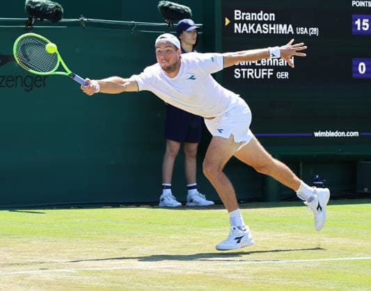 TENNIS - Wimbledon 2026 LONDON,ENGLAND,02.JUL.26 - TENNIS - ATP, Tennis Herren World Tour, Wimbledon, Grand Slam. Image shows Jan-Lennard Struff (GER).  GEPAxpictures xAlanxGrieves