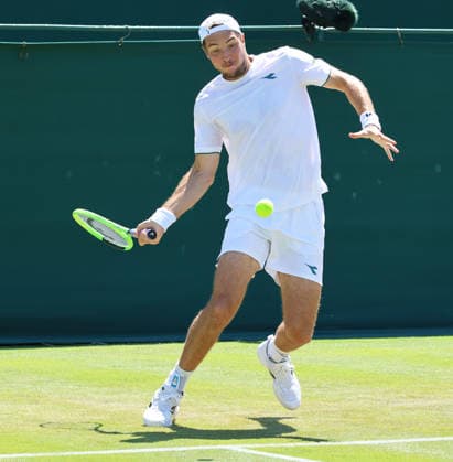 TENNIS - Wimbledon 2026 LONDON,ENGLAND,02.JUL.26 - TENNIS - ATP, Tennis Herren World Tour, Wimbledon, Grand Slam. Image shows Jan-Lennard Struff (GER).  GEPAxpictures xAlanxGrieves