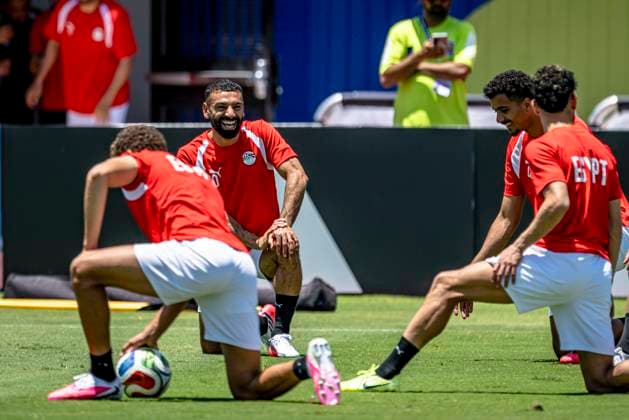DALLAS - Mohamed Salah of Egypt during the 2026 World Cup, training with Egypt at Washburne Soccer and Track Stadium on July 2, 2026, in Dallas, United States. (Photo by Stefan Koops EYE4IMAGES DeFodi Images) - *** DALLAS: Mohamed Salah of Egypt during the 2026 World Cup, training with Egypt at Washburne Soccer and Track Stadium on July 2, 2026, in Dallas, United States. Photo by Stefan Koops, EYE4IMAGES, DeFodi Images