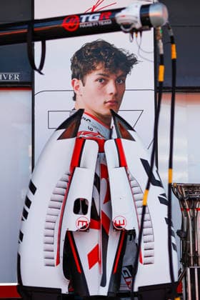 F1 - BRITISH GRAND PRIX 2026 BEARMAN Ollie Oliver (gbr), TGR Haas F1 Team VF-26, portrait ambiance garage, box, during the Formula 1 British Grand Prix 2026, 9th round of the 2026 Formula One World Championship, WM, Weltmeisterschaft from July 3 to 5, 2026 on the Silverstone Circuit, in Silverstone, United Kingdom - SilverstoneUnited Kingdom  Copyright: xPauloxMariax