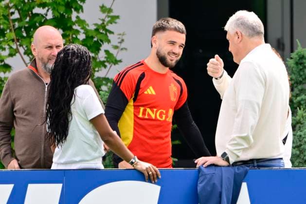 Belgian national football team - FIFA World Cup, WM, Weltmeisterschaft, Fussball 2026 - media activities 02 07 2026 RENTON, UNITED STATES OF AMERICA - JULY 02 : Raskin Nicolas midfielder of Belgium pictured during a training session of the Belgian national football team during the FIFA World Cup 2026 on July 2, 2026 in Renton, United States of America, 02 07 2026 Renton United States of America  Copyright: xJanxDexMeuleneirx