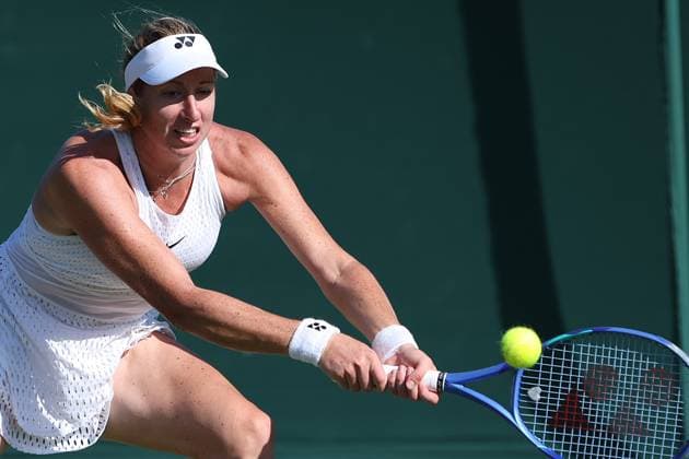 The Championships Wimbledon 2026- DAY 4- 02 07 2026 Great Britain, London, All England Lawn Tennis Club, The Championships Wimbledon 2026 - DAY 4- 02 07 2026 Belgian player Magali Kempen (BEL) and her doubles partner Alexandra Panova (RUS) pictured during their first round double match in London , All England Lawn Tennis Club at The Championships Wimbledon 2026 LONDON GREAT BRITAIN  Copyright: xMélaniexJeusettex