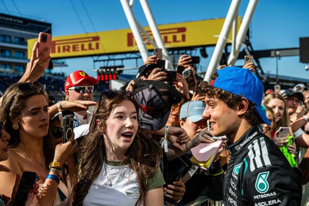 FORMULE 1 : Grand Prix d Angleterre - Silverstone - 02 07 2026 12 Andrea Kimi Antonelli (ITA) Mercedes-AMG PETRONAS Formula One Team (DEU) Mercedes-AMG F1 W17 E Performance, during the Formula 1 British Grand Prix, at Silverstone from July 3rd to 5th, 2026 in Great Britain (GB) SILVERSTONEUnited Kingdom  Copyright: xIANxBUNDEYx xMPSxAGENCYx x