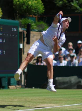 Wimbledon Championships 2026, Day One, AELTC Wimbledon, London, UK - 02 07 2026 Arthur Fray (GBR) in action during his second round match against Otto Virtanen (FIN) in the 2026 Wimbledon Championships at the AELTC London London AELTC Wimbledon London GBR, UK NEWSPAPERS OUT Copyright: xMarkxGreenwoodx