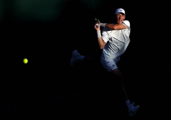 Jan Choinski during their third round match Wimbledon Tennis Championships, Day 4, The All England Lawn Tennis and Croquet Club, London, UK - 02 Jul 2026London The All England Lawn Tennis and United Kingdom  Copyright: xKieranxMcManus Shutterstockx 16970349hn