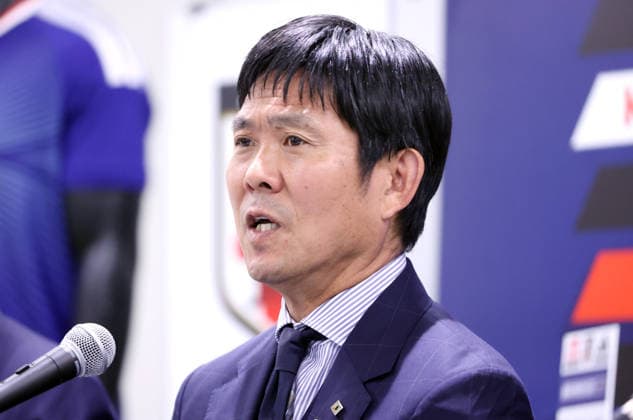 Japan s football national team, Nationalteam head coach Hajime Moriyasu speaks at a press conference, PK, Pressekonferenz after he came back from the 2026 FIFA World Cup, WM, Weltmeisterschaft, Fussball at the Japan Football Association headquarters in Tokyo on Thursday, July 2, 2026. Japan was defeatd by Brazil at the round of 32 match. Noxthirdxpartyxsales  0860606013st YoshioxTsunodax