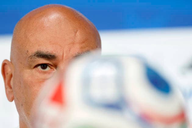 Egypt s national team, Nationalteam coach Hossam Hassan participates in a press conference, PK, Pressekonferenz in Dallas, USA 02 July 2026. Egypt national team press conference !ACHTUNG: NUR REDAKTIONELLE NUTZUNG!  Copyright: xMariscalx AMDEP7856 20260702-55020781852_1