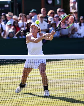 Jesika Maleckova, Miriam Skoch, Damen Doppel, Ladies Doubles Tennis - Wimbledon 2026 - Grand Slam ITF ATP, Tennis Herren WTA, Tennis Damen - AELTC - London - - Great Britain - 2 July 2026. *** Jesika Maleckova, Miriam Skoch, Women s Doubles, Wimbledon 2026 Grand Slam ITF ATP WTA AELTC London, Great Britain, July 2, 2026 Copyright: xJuergenxHasenkopfx