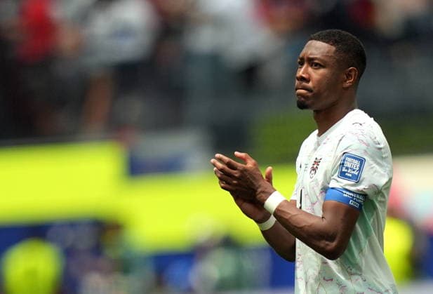 FIFA World Cup, WM, Weltmeisterschaft, Fussball 2026 - Round of 32 - Spain vs Austria David Alaba of Austria reacts after the FIFA World Cup 2026 Round of 32 match Spain against Austria, in Los Angeles, USA, 02 July 2026. INGLEWOOD United States  Copyright: xSCOTTxSTRAZZANTEx