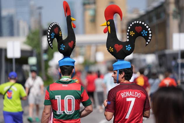 Portugal v Croatia - FIFA World Cup, WM, Weltmeisterschaft, Fussball 2026 - Round of 32 TORONTO, CANADA - JULY 2: Fans gather prior the 2026 FIFA World Cup Round of 32 match between Portugal and Croatia at Toronto Stadium (BMO Field) in Toronto, Ontario, Canada on July 2, 2026. Mert Alper Dervis Anadolu Ontario Canada. Editorial use only. Please get in touch for any other usage.  Copyright: x2026xAnadoluxMertxAlperxDervisx