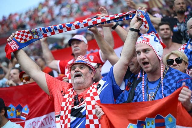 Toronto, July 26, 2026. BMO Field, 2026 FIFA World Cup, WM, Weltmeisterschaft, Fussball Portugal vs. Croatia, World Cup Round of 32 knockout match. Pictured: fans. Photo: Boris Kovaèev CROPIX Copyright: xxBorisxKovacevx bk_portugal_hrvatska11-020726