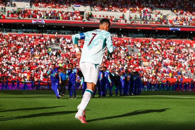 RECORD DATE NOT STATED FIFA World Cup, WM, Weltmeisterschaft, Fussball 2026 - Round of 32 - Portugal v Croatia Cristiano Ronaldo player of Portugal during the FIFA World Cup 2026 Round of 32 match between Portugal and Croatia, at the Toronto Stadium, in Toronto, Canada, on Thursday, July 02, 2026.(Foto: William Volcov Brazil Photo Press IMAGO) Sports Toronto CA Canada Copyright: xWILLIAMxVOLCOVx