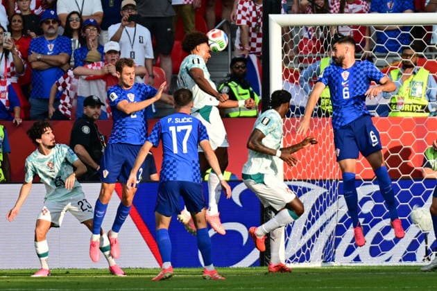 FIFA World Cup, WM, Weltmeisterschaft, Fussball 2026 - Round of 32 - Portugal vs Croatia Renato Veiga of Portugal (C) in action during the FIFA World Cup 2026 Round of 32 match Portugal against Croatia, in Toronto, Canada, 02 July 2026. TORONTO Canada  Copyright: xEDUARDOxLIMAx