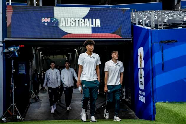 Football, 2026 FIFA World Cup, Australia national team, site visit in Dallas