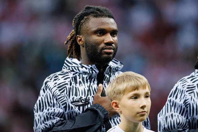 Terem Moffi seen during International Friendly, Länderspiel, Nationalmannschaft game between national teams of Poland and Nigeria (Maciej Rogowski Ball Raw Images) Warsaw PGE Narodowy Poland Copyright: xMaciejxRogowskix maciejrogowski_poland_nigeria_2526_full-201