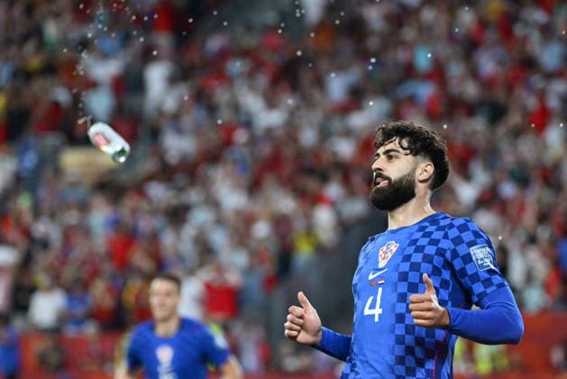Toronto, July 26, 2026. BMO Field, 2026 FIFA World Cup, WM, Weltmeisterschaft, Fussball Portugal vs. Croatia, World Cup Round of 32 knockout match. In the photo: Josko Gvardiol. Photo: Boris Kovaèev CROPIX Copyright: xxBorisxKovacevx bk_portugal_hrvatska74-020726