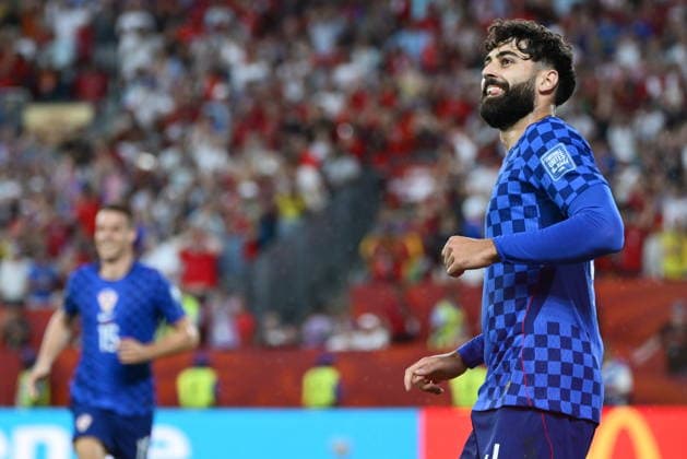 Toronto, July 26, 2026. BMO Field, 2026 FIFA World Cup, WM, Weltmeisterschaft, Fussball Portugal vs. Croatia, World Cup Round of 32 knockout match. In the photo: Josko Gvardiol. Photo: Boris Kovaèev CROPIX Copyright: xxBorisxKovacevx bk_portugal_hrvatska75-020726
