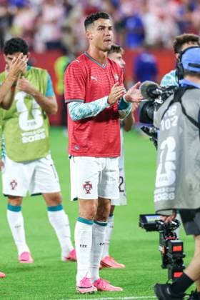 RECORD DATE NOT STATED FIFA World Cup, WM, Weltmeisterschaft, Fussball 2026 - Round of 32 - Portugal v Croatia Cristiano Ronaldo player of Portugal wears the nÂ° 21 shirt in tribute to Diogo Jota who passed away last year after the FIFA World Cup 2026 Round of 32 match between Portugal and Croatia, at the Toronto Stadium, in Toronto, Canada, on Thursday, July 02, 2026.(Foto: William Volcov Brazil Photo Press IMAGO) Sports Toronto CA Canada Copyright: xWILLIAMxVOLCOVx