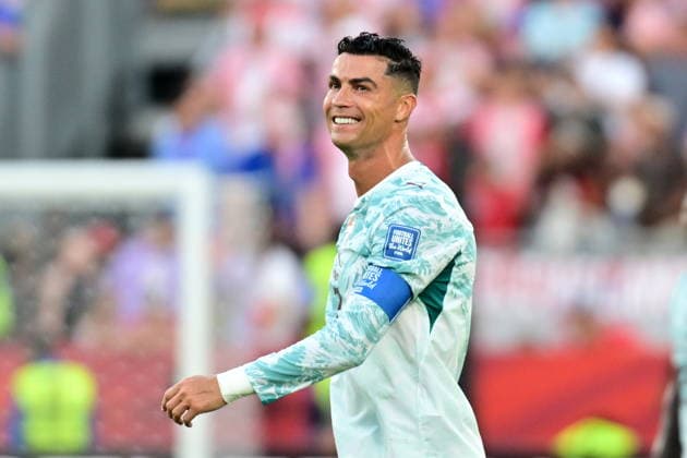 FIFA World Cup, WM, Weltmeisterschaft, Fussball 2026 - Round of 32 - Portugal vs Croatia Cristiano Ronaldo of Porgual reacts after a goal he scored with disallowed due to the offside rule during the FIFA World Cup 2026 Round of 32 match Portugal against Croatia, in Toronto, Canada, 02 July 2026. TORONTO Canada  Copyright: xEDUARDOxLIMAx