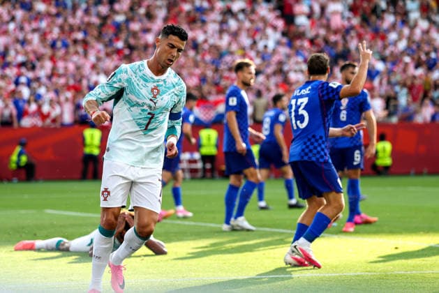 TORONTO, CANADA - JULY 2: Cristiano Ronaldo, Portugal during the 2026 FIFA World Cup, WM, Weltmeisterschaft, Fussball round of 32 match between Portugal and Croatia at Toronto Stadium on July 2, 2026 in Toronto, Canada. Photo by Joseph Victor Copyright: xVictorxModox