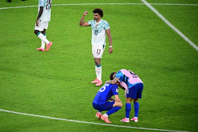 July 2, 2026, Toronto, On, CANADA: Portugal s Renato Veiga (13) celebrates the win over Croatia during the second half of a World Cup round of 32 soccer match, in Toronto on Thursday, July 2, 2026. Canada News - July 2, 2026  - ZUMAc35_ 20260702_zaf_c35_241 Copyright: xSammyxKoganx
