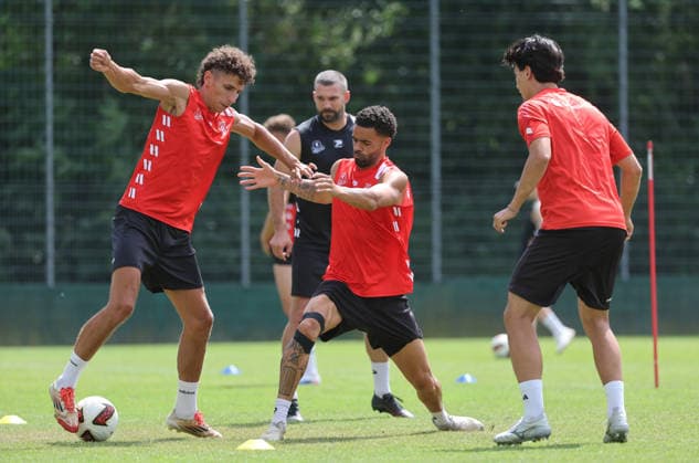 Football, RL North-East, Hallescher FC, Training