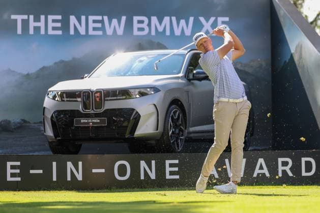 Matti Schmid (GER) am Abschlag,Tee 17, 37. BMW International Open 2026, Golf, DP World Tour, Herren, Runde 2, 03.07.2026 Eichenried Bayern Deutschland *** Matti Schmid (GER) teeing off at Tee 17, 37th hole, 2026 BMW International Open, Golf, DP World Tour, Men s, Round 2, July 3, 2026, Eichenried, Bavaria, Germany Copyright: xkolbert-press ChristianxKolbertx