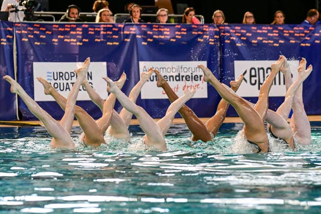 Synchronised swimming, European Junior Championships in Munich