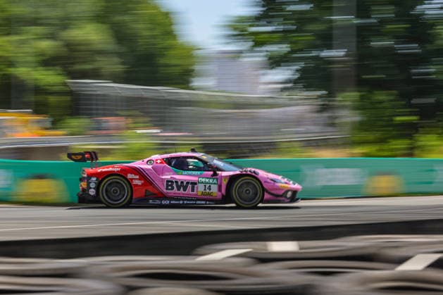 Sport Bilder des Tages Matteo Cairoli (I Emil Frey Racing 14), Ferrari 296 GT3 Evo, DTM (German Touring Car Championship) - Round 4 - Free practise 1, Norisring on 03.07.2026. Copyright: xO.Franke,xSportblen.dex