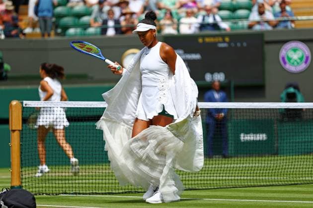 Naomi Osaka ahead of her third round match Wimbledon Tennis Championships, Day 5, The All England Lawn Tennis and Croquet Club, London, UK - 03 Jul 2026London The All England Lawn Tennis and United Kingdom  Copyright: xJamesxMarsh Shutterstockx 16970347z