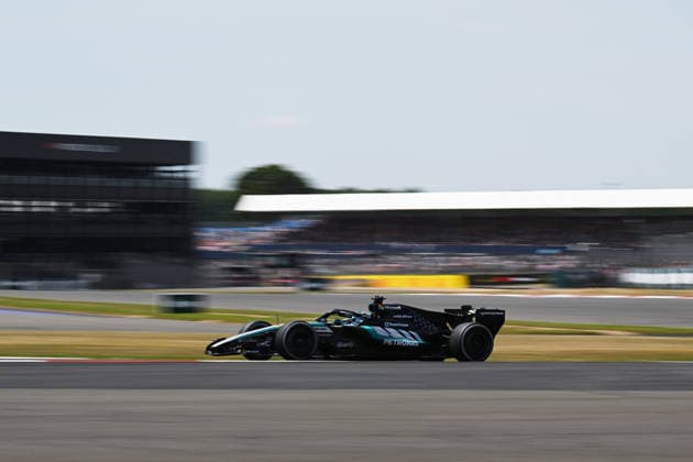 F1 - BRITISH GRAND PRIX 2026 63 RUSSELL George (gbr), Mercedes AMG F1 Team W17, action during the Formula 1 British Grand Prix 2026, 9th round of the 2026 Formula One World Championship, WM, Weltmeisterschaft from July 3 to 5, 2026 on the Silverstone Circuit, in Silverstone, United Kingdom - SilverstoneUnited Kingdom  Copyright: xDPPIx