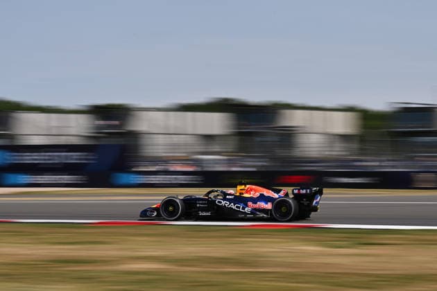 F1 - BRITISH GRAND PRIX 2026 03 VERSTAPPEN Max (nld), Red Bull Racing Ford RB22, action during the Formula 1 British Grand Prix 2026, 9th round of the 2026 Formula One World Championship, WM, Weltmeisterschaft from July 3 to 5, 2026 on the Silverstone Circuit, in Silverstone, United Kingdom - SilverstoneUnited Kingdom  Copyright: xDPPIx