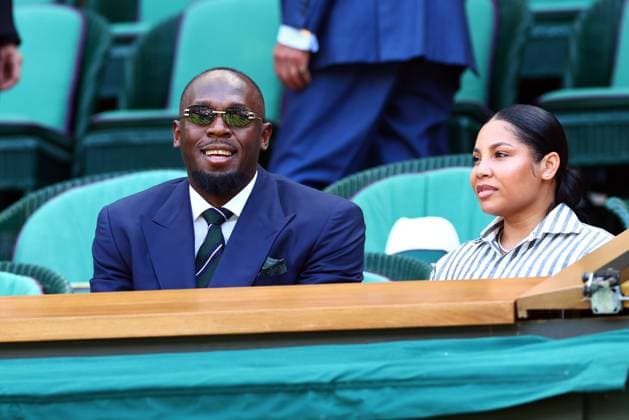 Usain Bolt is engaged, archive photos