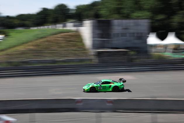 90 Ricardo Feller (CH Manthey), Porsche 911 GT3 R Evo, action Photo: Hoch Zwei Nürnberg Germany *** 90 Ricardo Feller CH Manthey, Porsche 911 GT3 R Evo, action photo at Hoch Zwei, Nuremberg, Germany